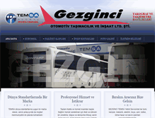 Tablet Screenshot of gezginciotomotiv.com